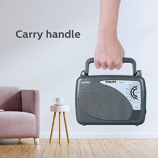 Philips Radio DL167/94 with MW/SW/FM Bands, 2xR20 (UM1),External 3V DC (Optional)(OPEN BOX) Philips Radio DL167/94 with MW/SW/FM Bands, 2xR20 (UM1),External 3V DC (Optional)(OPEN BOX)